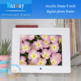 Acrylic Frame Video Digital Picture Frame of 8 Inch