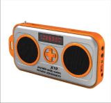 Digital Rechargeable Music Box FM Auto Scan Radio Speaker MP3 Player (BW-X10)