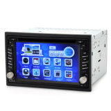 2DIN Car DVD Player - 6.2 Inch Touch Screen, GPS, Bluetooth