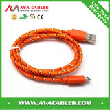 Colorful Fabric Braided Micro USB Cable