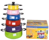 Color Printing Stainless Steel Cookware Set