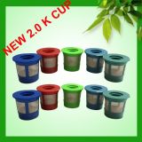 Plastic Material Stainlss Steel Mesh Coffee Filter Fits for Keurig K30 K40 K50 Series