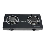 2 Burners Tempered Glass Top 135# Infrared Burner Gas Cooker/Gas Stove