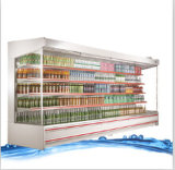 Open Front Display Cooler / Supermarket Open Display Refrigerator for Vegetable, Produce, and Bottles From China