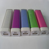 ABS Plastic Portable Mobile Phone Charger with Customize Logo Printing