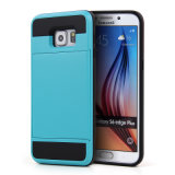 New Defender Mobile Phone Case with Card Slot for Samsung S6 Edge