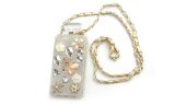 Full Crystal for iPhone Cases with Chain