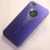 Ultra-Thin Diamante Mobile Phone Case for iPhone 4