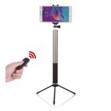 Aluminum Tripod Selfie Stick Kit - Including 1145mm Monopod & Tripod & Phone Holder & Phone Shutter