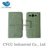 Mobile Phone Wallet Style Leather Case for Samsung S3