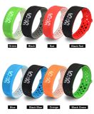 IP67 Pedometer Smart Silicone Watch for Sports