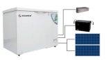 Solar Powered Refrigerator Fridge Freezer 282L
