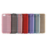 Mobile Phone Protector Hairline TPU Case for iPhone