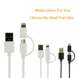Mfi Certificated Cable 2 in 1 USB Cable Charging Cable