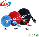 New Colorful Flat Micro USB Cable/ Mobile Phone