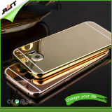 New Arrival Phone Cover Metal Frame Electroplating Mirror Back Plate Cell Phone Case for Samsung S6 (RJT-0142)