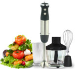 Hand Blender Food Mixer with Stainless Steel Body Stainless Steel Blade Set
