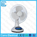 Rechargeable Table Fan with LED Lamp