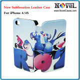 Sublimation Blank Leather Phone Case for iPhone4/4s