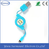 Mobile Phone USB Retractable Cable for iPhone5/5c/5s