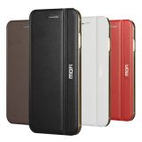Mofi Flip Leather Cover with Frosted Back Cases for iPhone6/6p