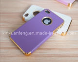 Purple PU Leather Case for iPhone