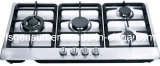 4 Gas Burners of Stainless Steel Top Stove