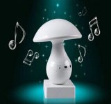 Mushroom TF Card LED Lamp Portable Audio Player Bluetooth Speakers
