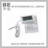Small Plastic Wire Digital Thermometers LCD Display (BE-5006)