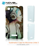 New Sublimation 3D Blank Cell Phone Housing for Micromax Unit3 Q372