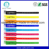 Silicone RFID Bracelet with Mf Ultralight C Chip
