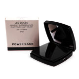 3000mAh Wholesale Chanel Powder Mirror Style Power Bank