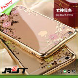 Phone Protective Cover Secret Garden Electroplating TPU Cell Phone Case for iPhone6/6s (RJT-0223)