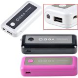 Colorful 5600mAh Portable External Battery, USB Charger Power Bank