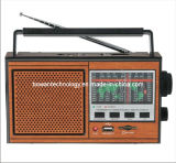 FM/AM/SW1-9 11 Band Radio MP3 Player (BW-101U)