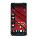 9h 2.5D 0.33mm Rounded Edge Tempered Glass Screen Protector for HTC Butterfly S