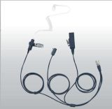 3-Wire Surveillance Earphone for Two-Way Radio (HT-1763C-35C)