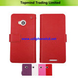 Mobile Phone Corium Leather Case for HTC One M7