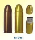 Metal Bullet USB Flash Drives (KD128)