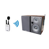 Professional Wireless Mini Microphone and Brown Speaker System