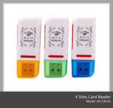Rainbow 4 Slots Memory Card Reader (OS-CR139)