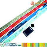 Festival events NTAG213 Woven fabric RFID wristbands NFC bracelets