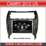 Car DVD Player for Toyota Camry 2012 Us with A8 Chipset Dual Core 1080P V-20 Disc WiFi 3G Internet (CY-C153)