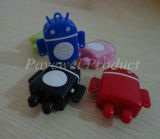 Android Robot Shaped Portable MP3 Player Digital Media Player Music Player (N14140514)