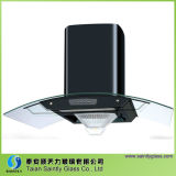 Tempered Curved Glass for Cooker Hoods