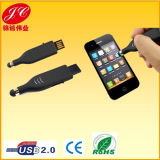 Novelty Mobile Touch Screen Pen USB Flash Memory / USB Pen Drive 2.0