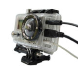 Gp33 Skeleton Protective Housing Without Lens for Gopro Hero 2/1, Open Side for Fpv, Without Cable