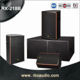 Rx-218b 1800W Dual 18 Inch Subwoofer for Stage