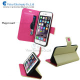 Wallet Leather Case Cover for iPhone 6g with China Supplier