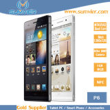 6inch Screen Mtk6582 Mobile Phone with Quad Core Nfc